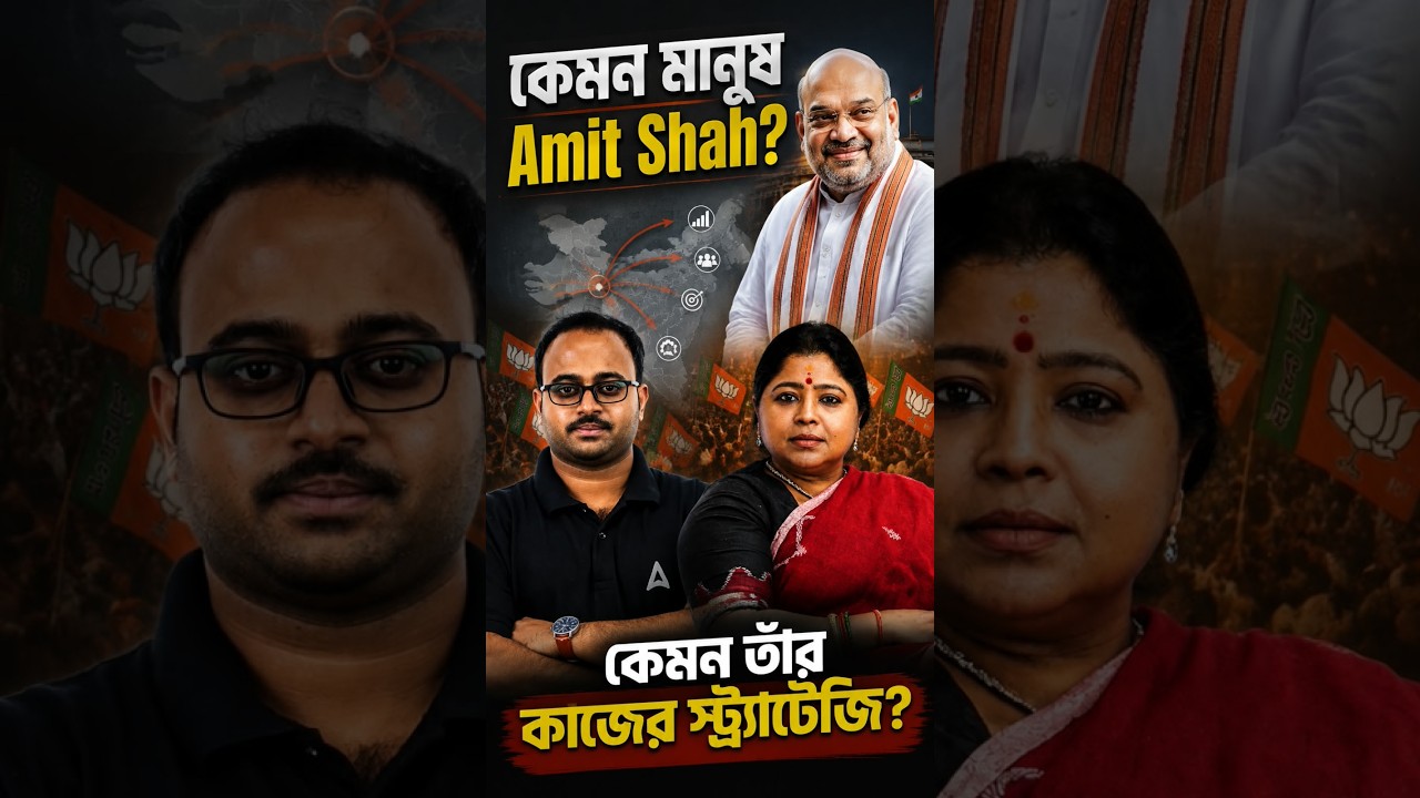 কেমন মানুষ Amit Shah? | কেমন তাঁর কাজের স্ট্রাটেজি ?