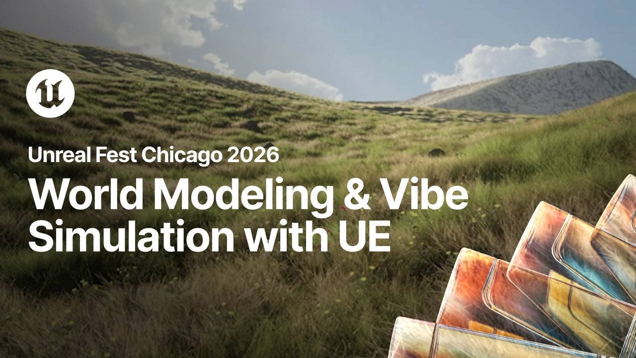 World Modeling and Vibe Simulation with Unreal Engine | Unreal Fest Chicago 2026