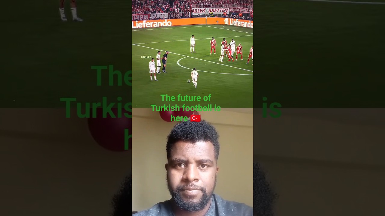 Arda Guller's freekik #football #skills #ardagüler #goal