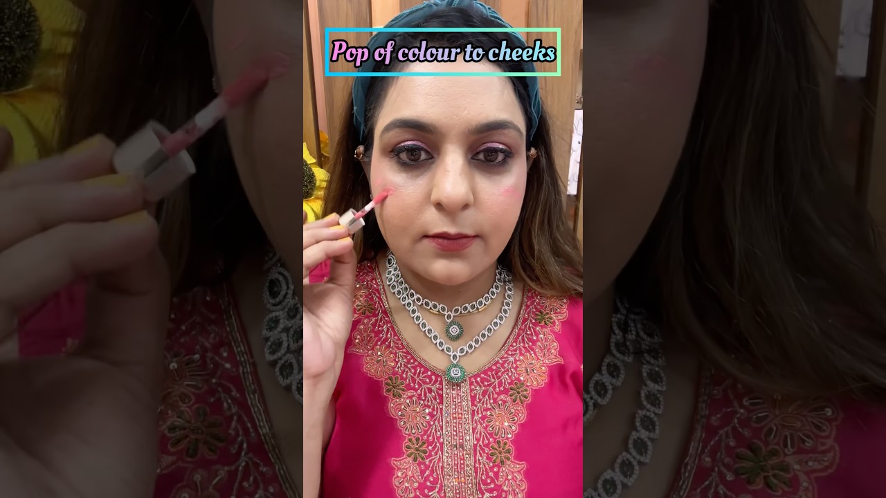 Best Dewy Blush ✨ #rarebeautydewyblush #rarebeautyblushhappy #rarebeautynykaa #shorts #makeup and