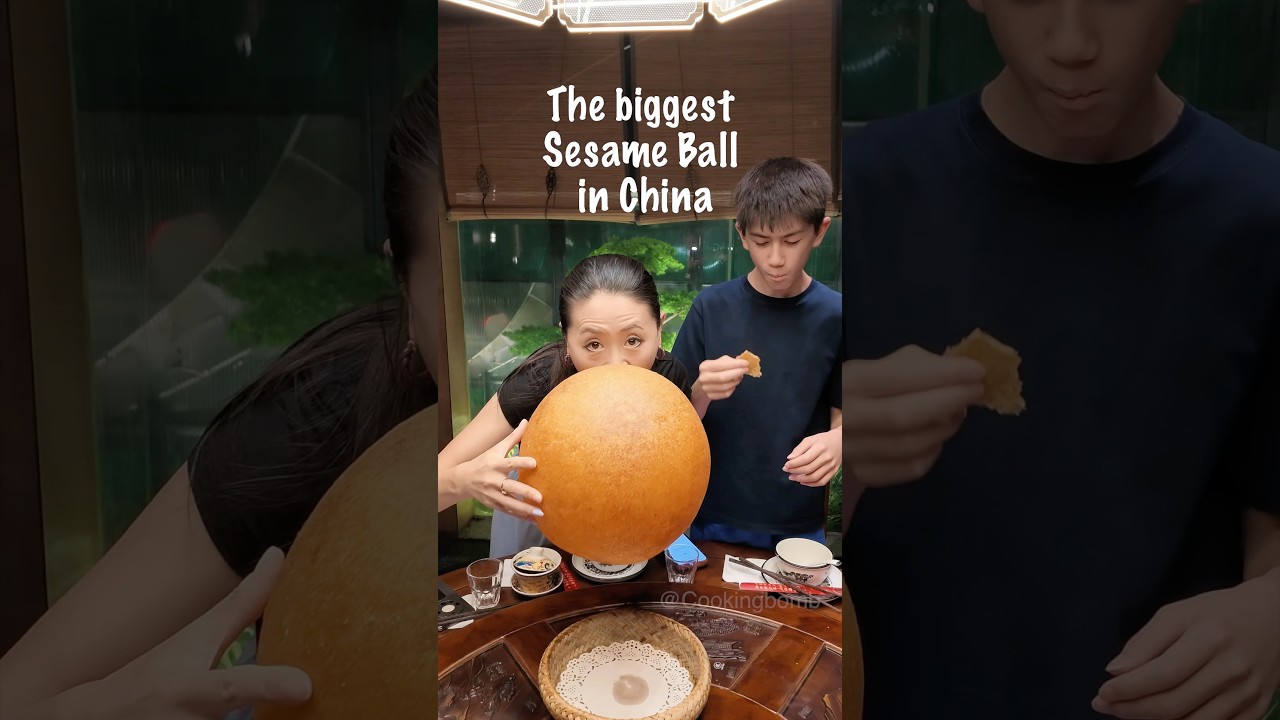 The biggest sesame ball in China, China dairy EP 4