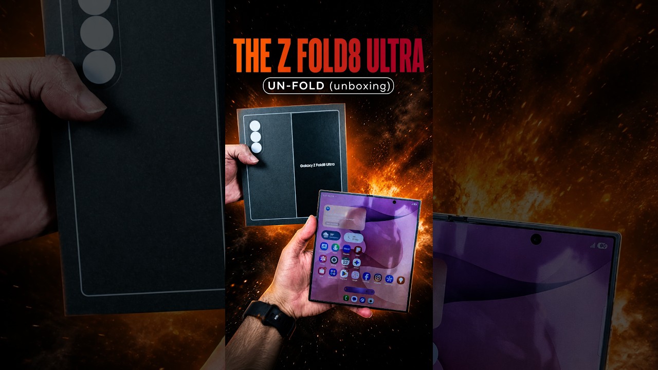 This Fold Feels DIFFERENT — Galaxy Z Fold8 Ultra Unboxing (Worth ₹2 Lakh?)