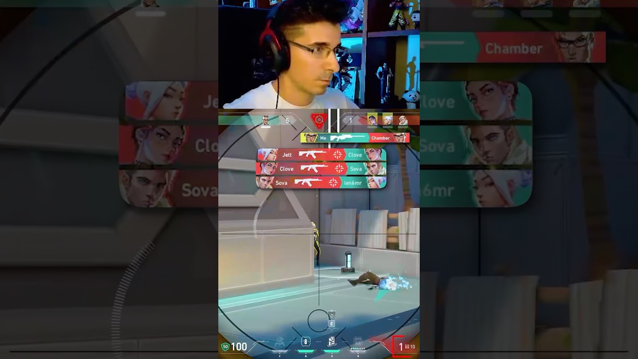 NUNCA TE RINDAS 🤯 valorant live gameplay daily streamer highlights edit montage clips shorts