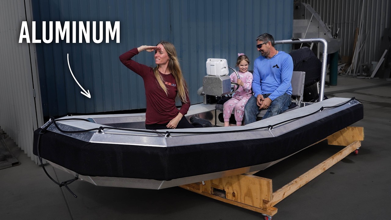 We Finally Put It in the Water 🤯 Aluminum Catamaran Build Pt. 82