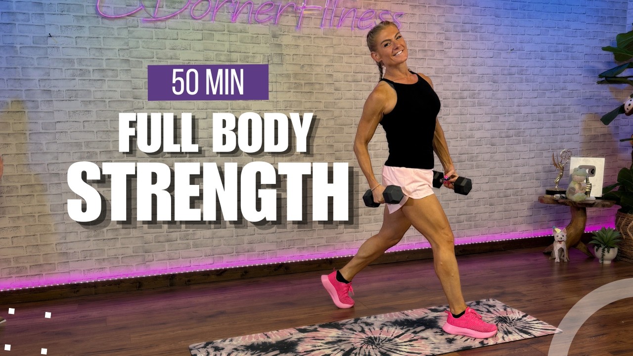 Full Body - 50 min Strength Workout with CORE