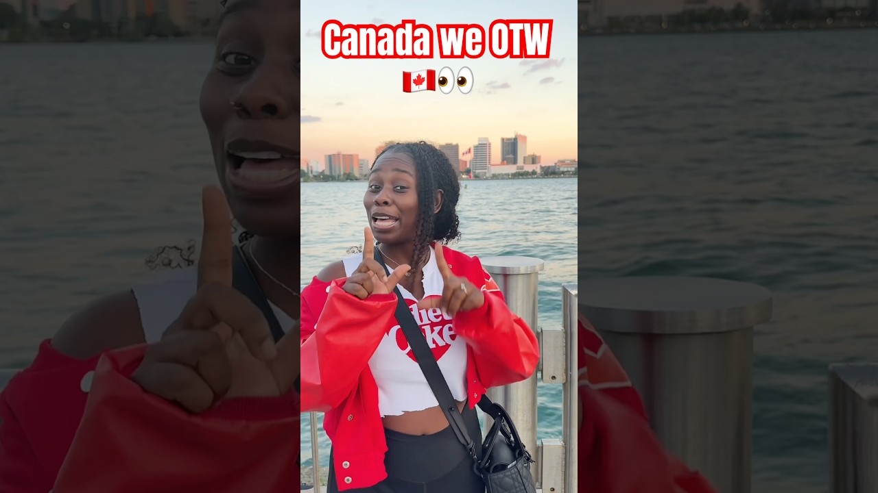 Swim To Canada🇨🇦 #independentartist #forwardandforevertour #canada #travel #vlog