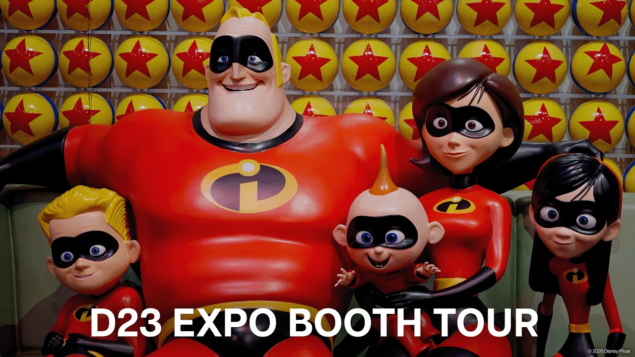 Pixar Pavilion Tour | D23: The Ultimate Disney Fan Event