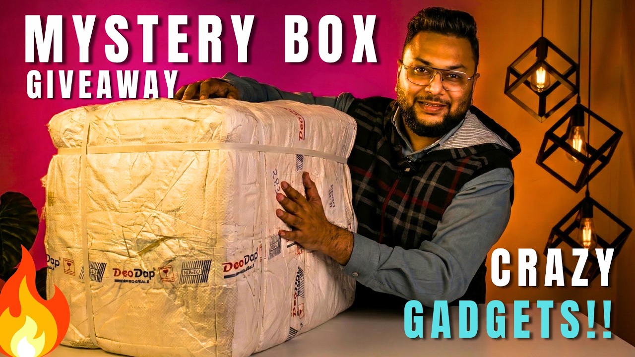 You are not ready for this Deodap mystery box gadgets unboxing & giveaway!
