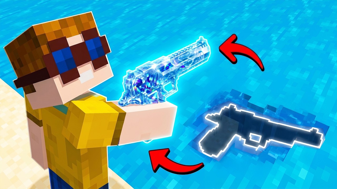 Ich ERSCHAFFE WAFFEN aus ALLEN BLÖCKEN! (Minecraft)