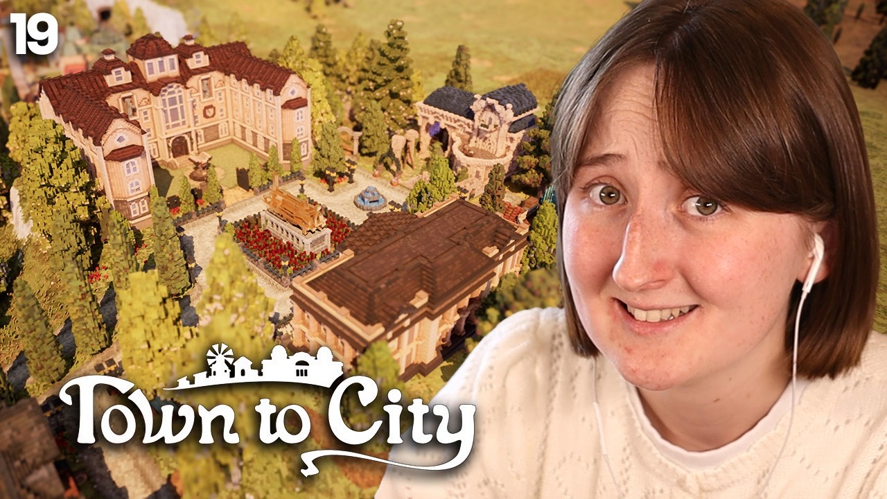 Building a University campus! | Town to City #19 (Streamed 7/18/26)