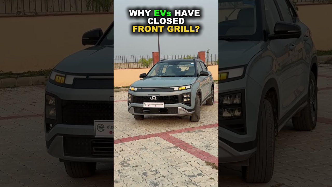 Why Is the FRONT GRILLE Missing in EVs? 🤔⚡ The Real Reason!