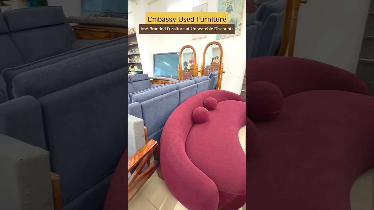 Used Furniture and Branded Furniture At Discount #embassyfurniture #furniture #decor #interiordesign