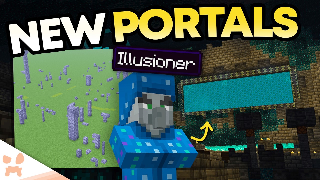 MINECRAFT JUST REVEALED A STRANGE NEW WORLD, ILLUSIONER BOSS + DEEP DARK PORTALS FINALLY POSSIBLE!?