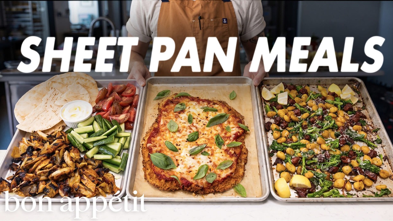Our 3 Favorite Sheet Pan Recipes | Made in House | Bon Appétit