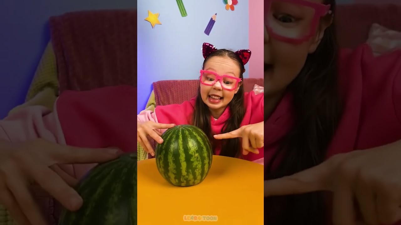 🍉 WOW! Easy sparkling watermelon bunny craft! 🐰 #DIY #Craft