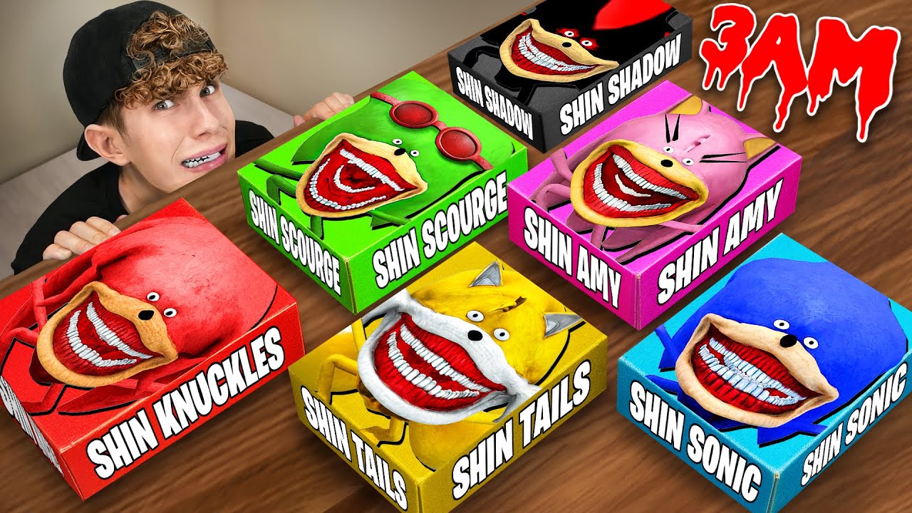 ÖFFNE NIEMALS MYSTERY SHIN SONIC BOXEN um 3 UHR!!