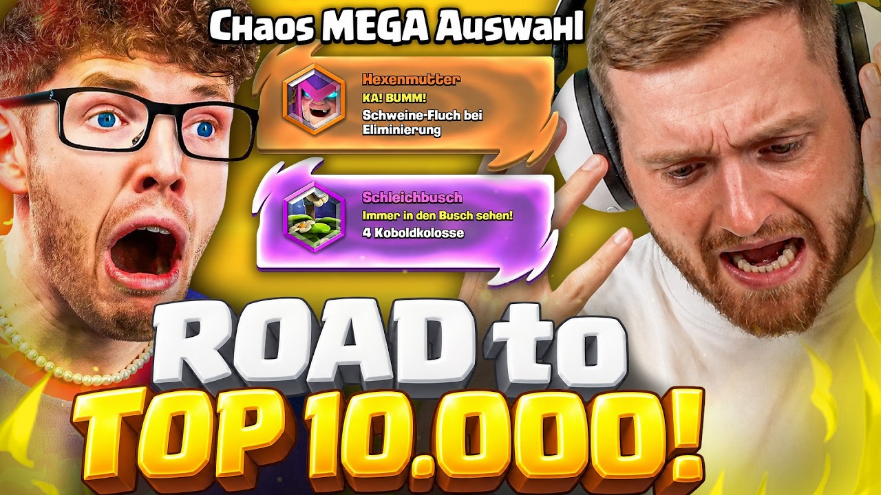 🤯🏆SCHAFFE ich das UNMÖGLICHE diesmal?! - MOST RANDOM CHALLENGE mit @BigSpinCR in Clash Royale