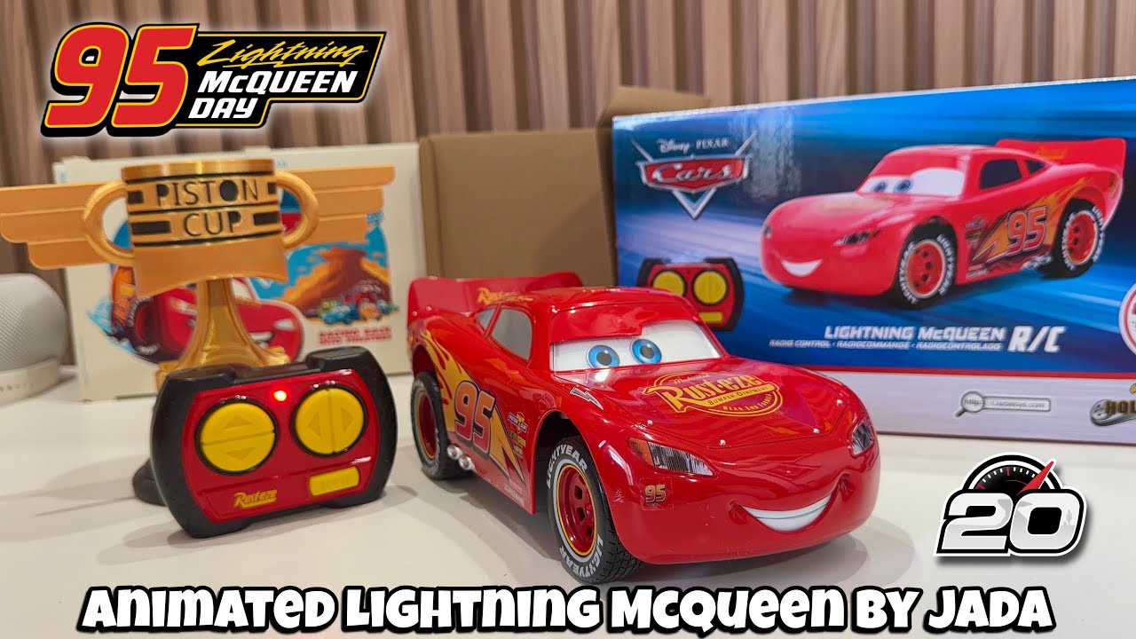 2026 Animated Lightning McQueen RC Vehicle By Jada: Unboxing & Review — Is It Worth The Price? 