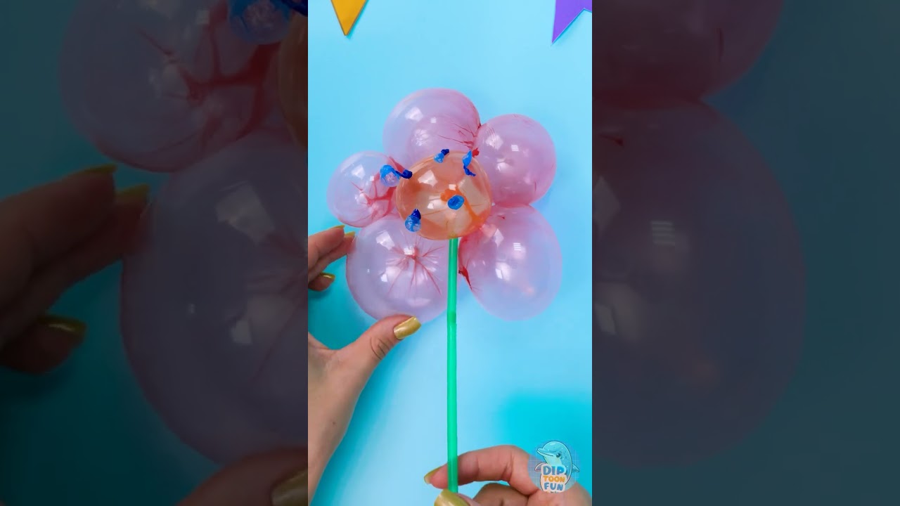 🤩 Hey baby! Make UNBREAKABLE BUBBLES craft! 🫧 #Kids #Shorts
