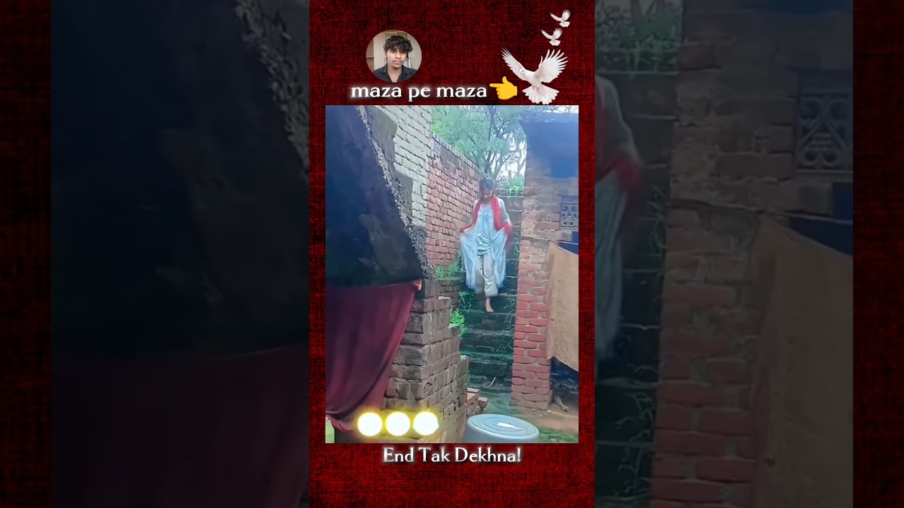 Gaon Mein Ye Kya Ho Gaya 😂🤣 | Funny Desi Reaction #Shorts #trend