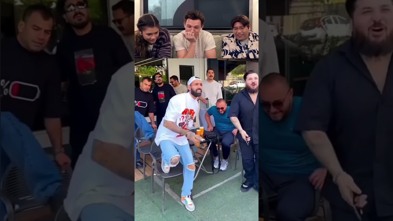 Tom Holland React Viral Videos part 223 #tomholland #funny #trytolaugh #reaction
