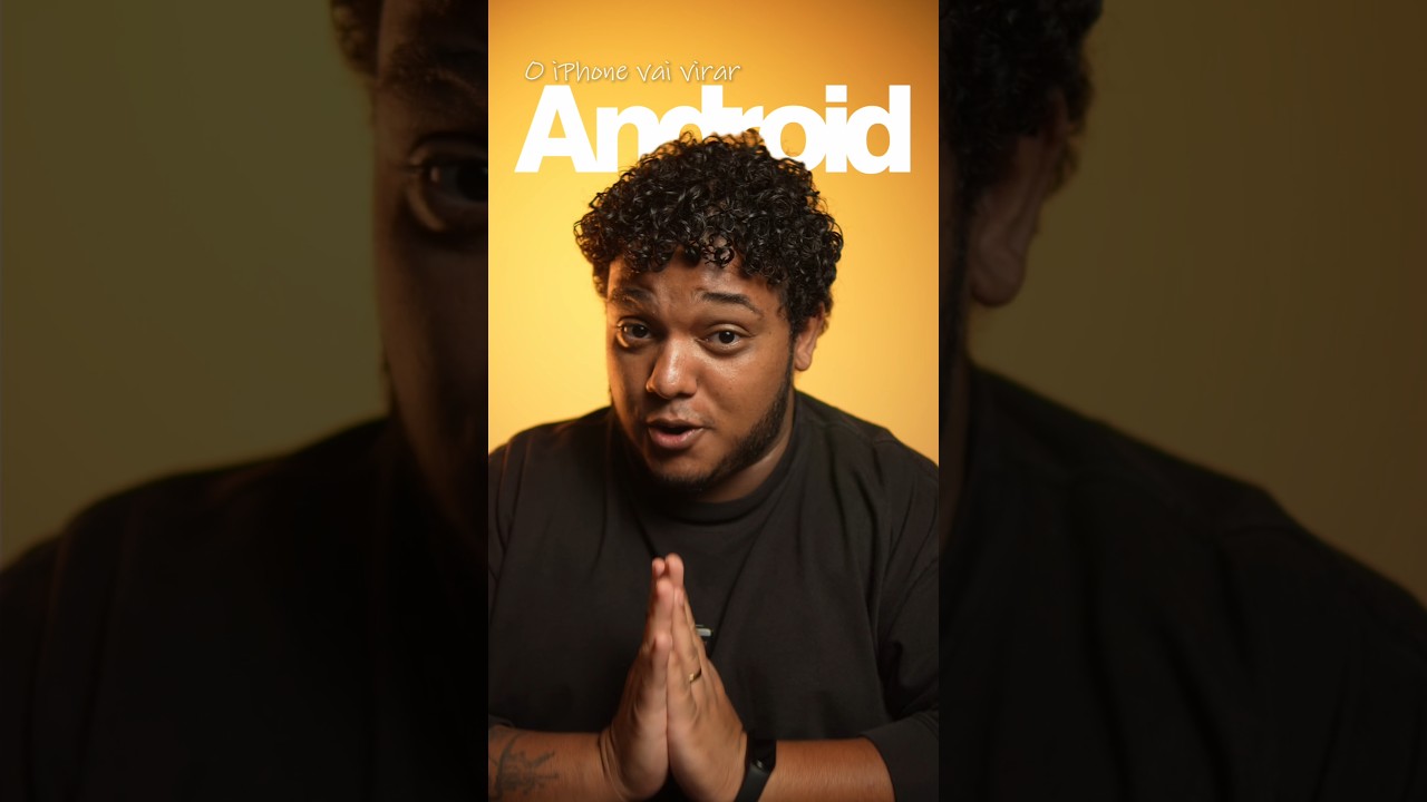 🚨 O iPhone virou ANDROID? #Android #iPhone #celular #dica #tecnologia