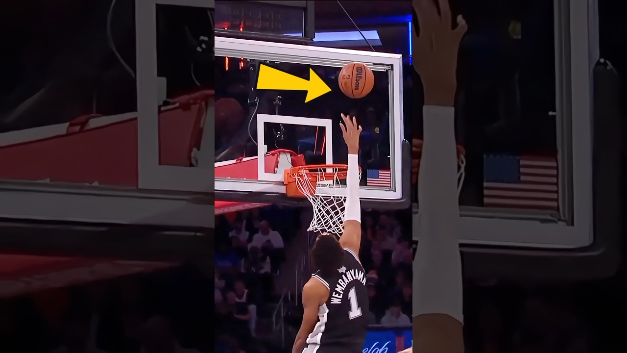 Wemby Isn’t The Biggest Anymore 😳 #shorts #basketball #nba