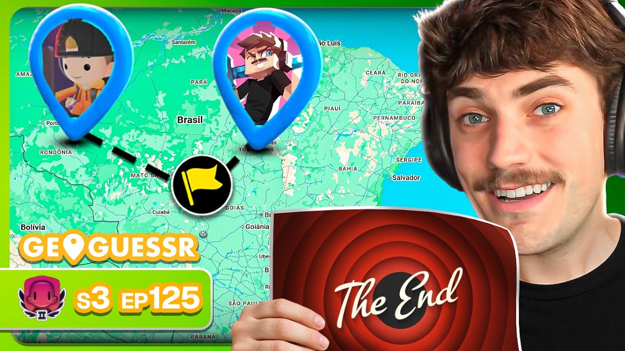 ÚLTIMO VÍDEO DESSA TEMPORADA!! | GeoGuessr #S3E125