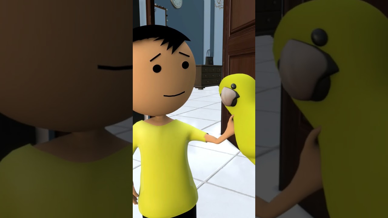 chinki ka tota #animated #animation #comedy #funny #chinkicomedy