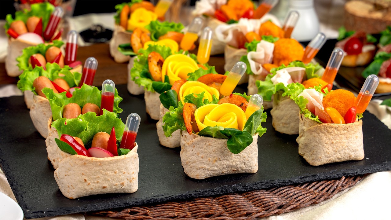 How to Make Crispy Tortilla Cups: Elegant Tortilla Baskets with Creative Toppings