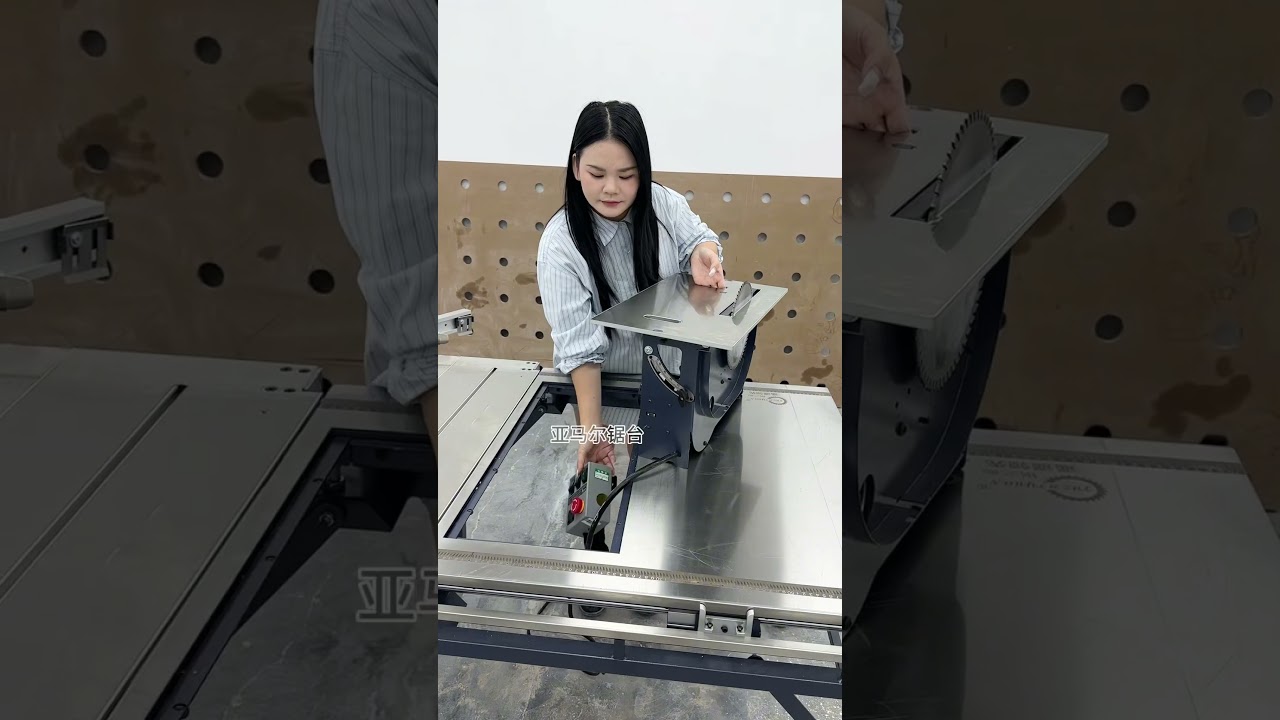 This Brushless Sliding Table Saw Is a Woodworker’s Dream #woodworking #brushlessmotor
