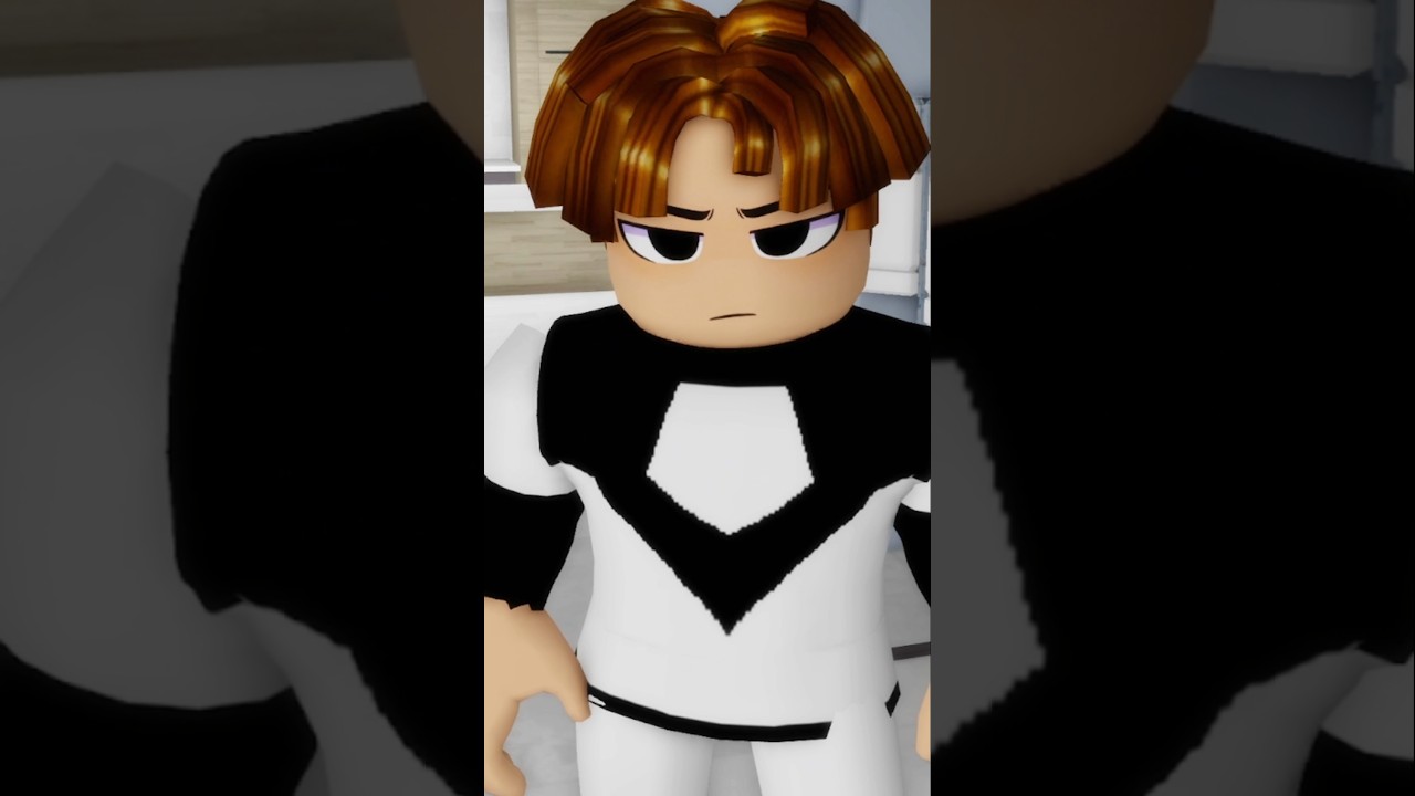 LA ALUMNA NUEVA ESCONDE UN SECRETO OSCURO 38 #roblox #brookhaven #shorts #historiasderoblox #rp