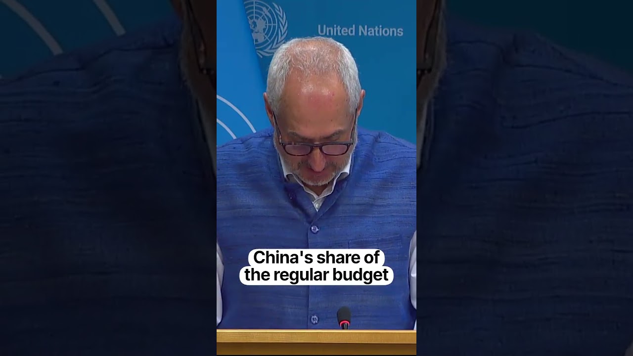 China makes payment to the UN budget - #UN Press Briefing 2 Sept