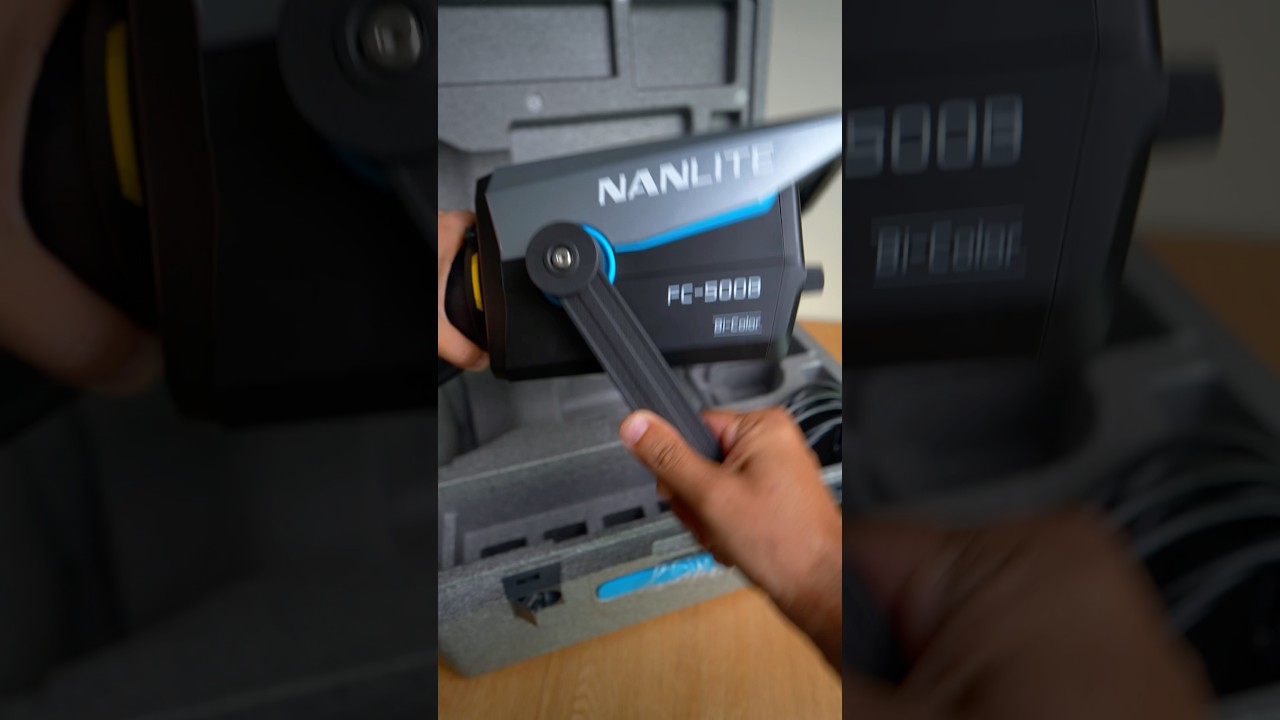 This Light Is Seriously Bright… | Nanlite FC-500B
