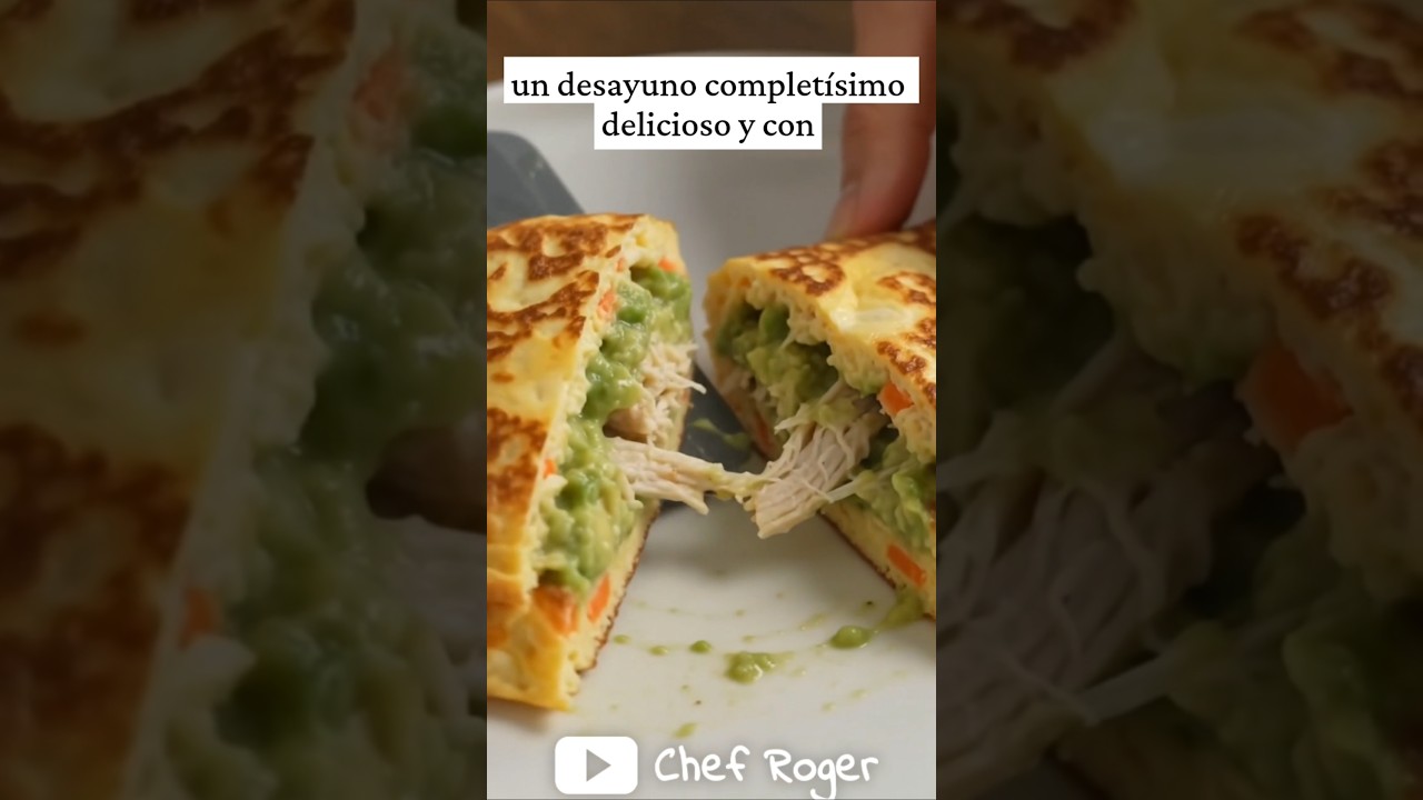 ¿Quieres bajar 5 kilos? Cambia tus desayunos por uno como este 🍳#desayuno #bajadepeso #chefroger