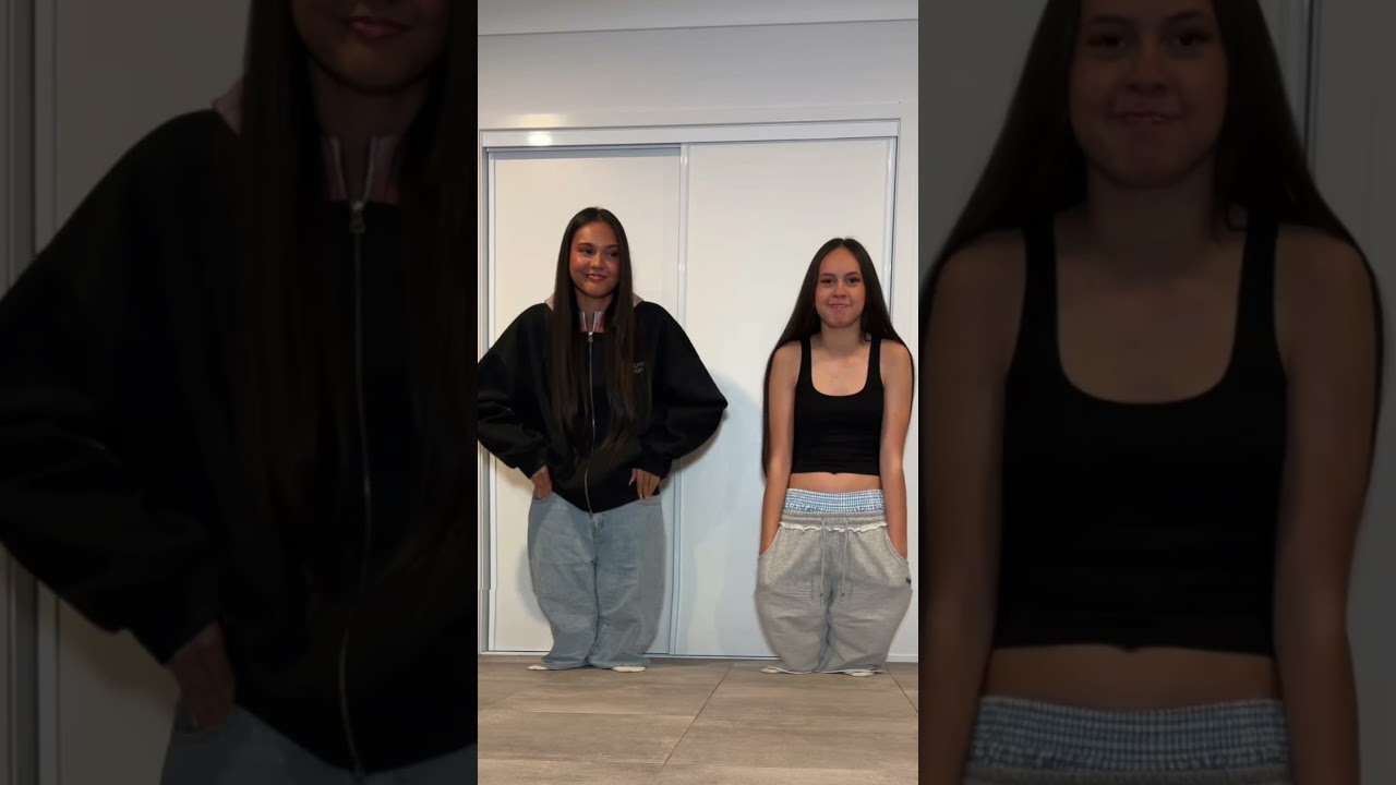 Swerved and took a right 😭😂 @pania.lateal #sisters #dance #67