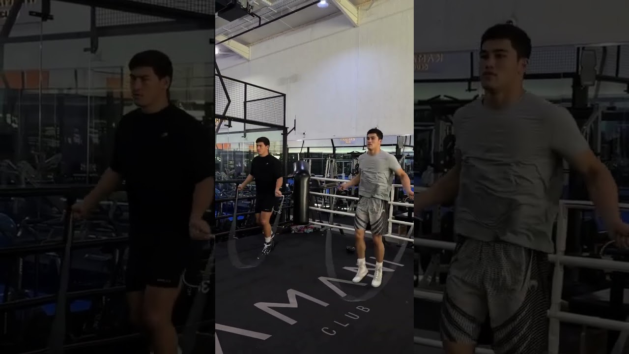 Bivol and Little Bivol (?) Javokhir Ummataliev #BoxingTraining #Boxing