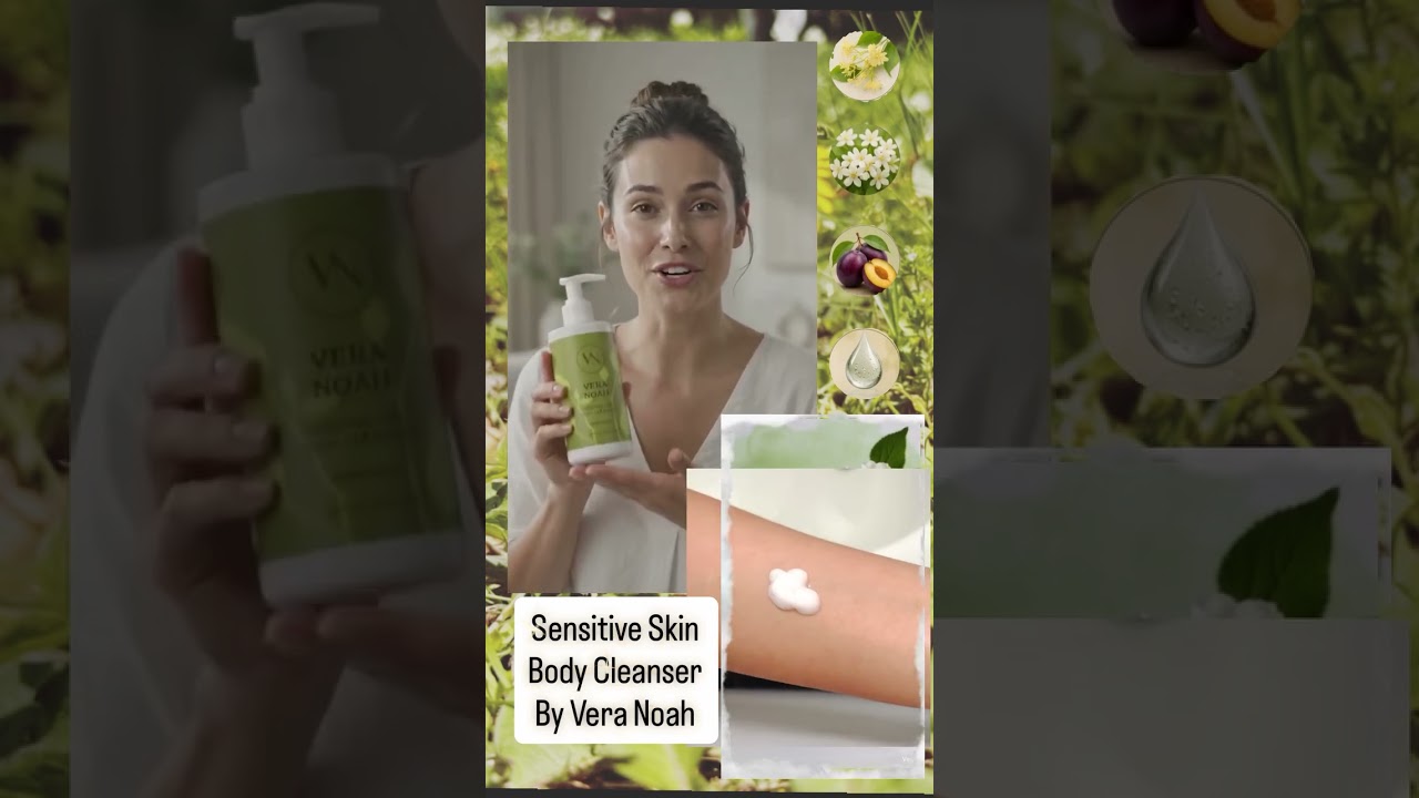 POV: your skin finally exhaled 🤍For redness-prone girlies: body cleanser w/ linden + plum💕