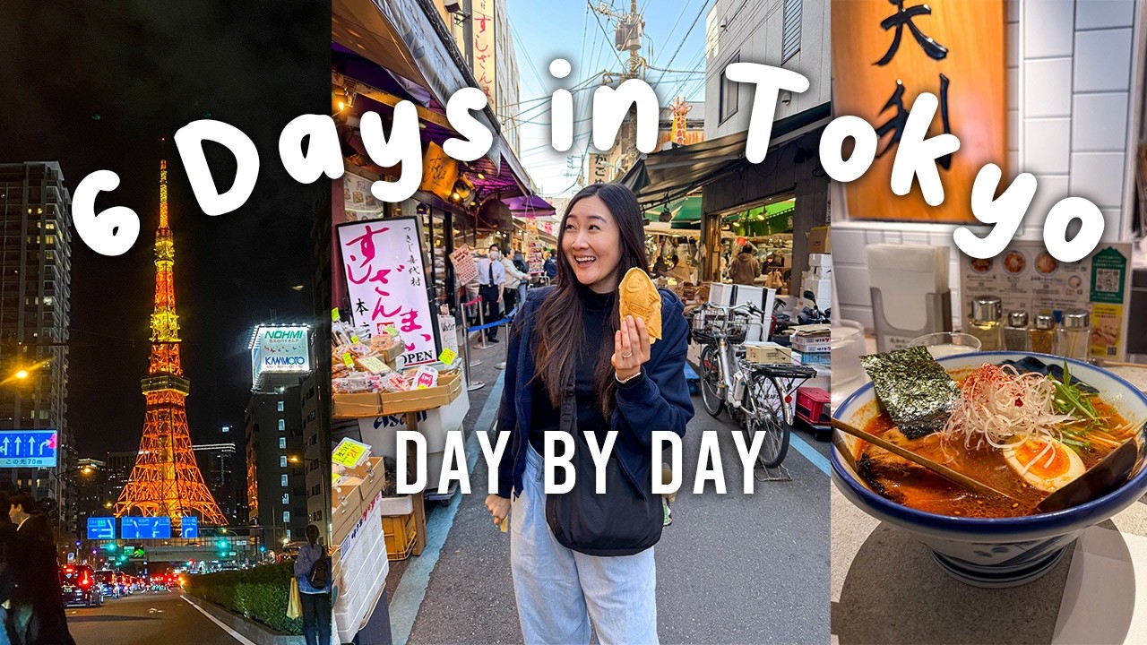 Japan Travel Vlog: What to Eat & Do in Tokyo (Food, Shopping & Must-Sees) 🇯🇵🍡