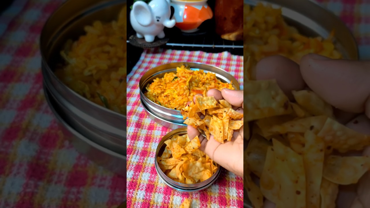 തക്കാളി ചോറും പപ്പടവും😋@kochikari369 #shorts #cooking #youtubeshorts #explore