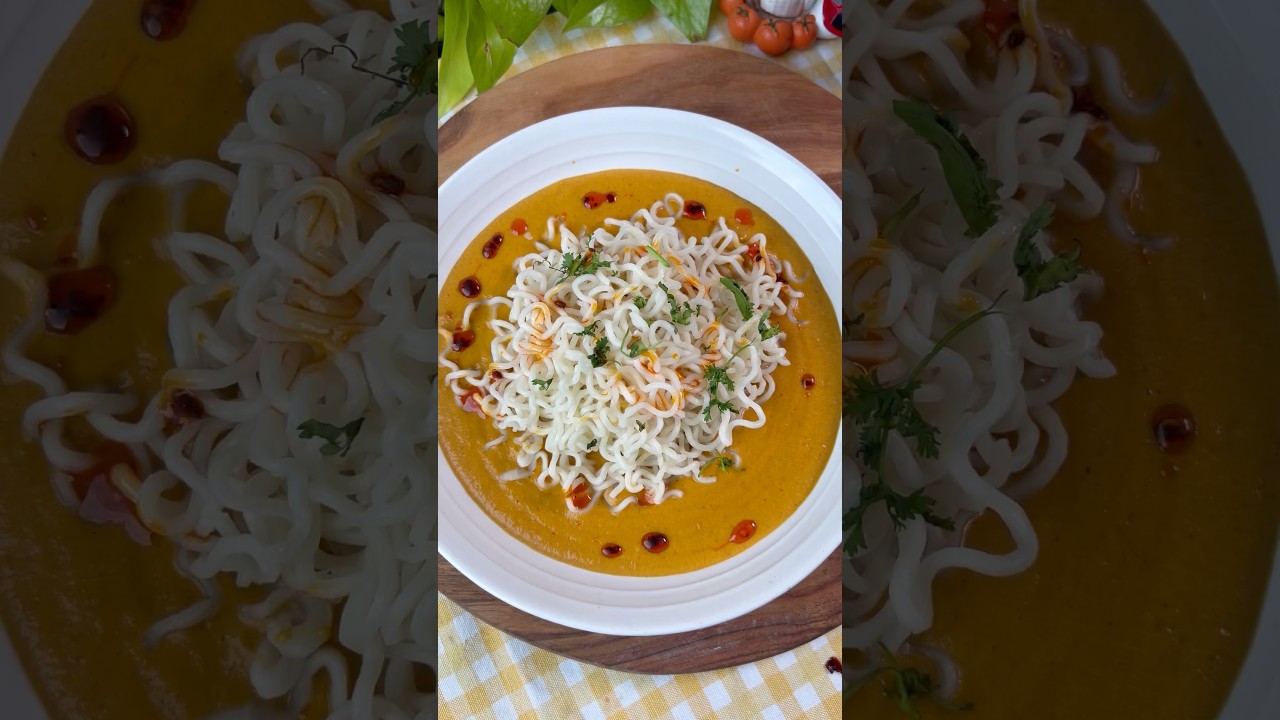 Rainy Day Special Maggi🌧️🍜#shorts #shortsfeed #maggi #recipe