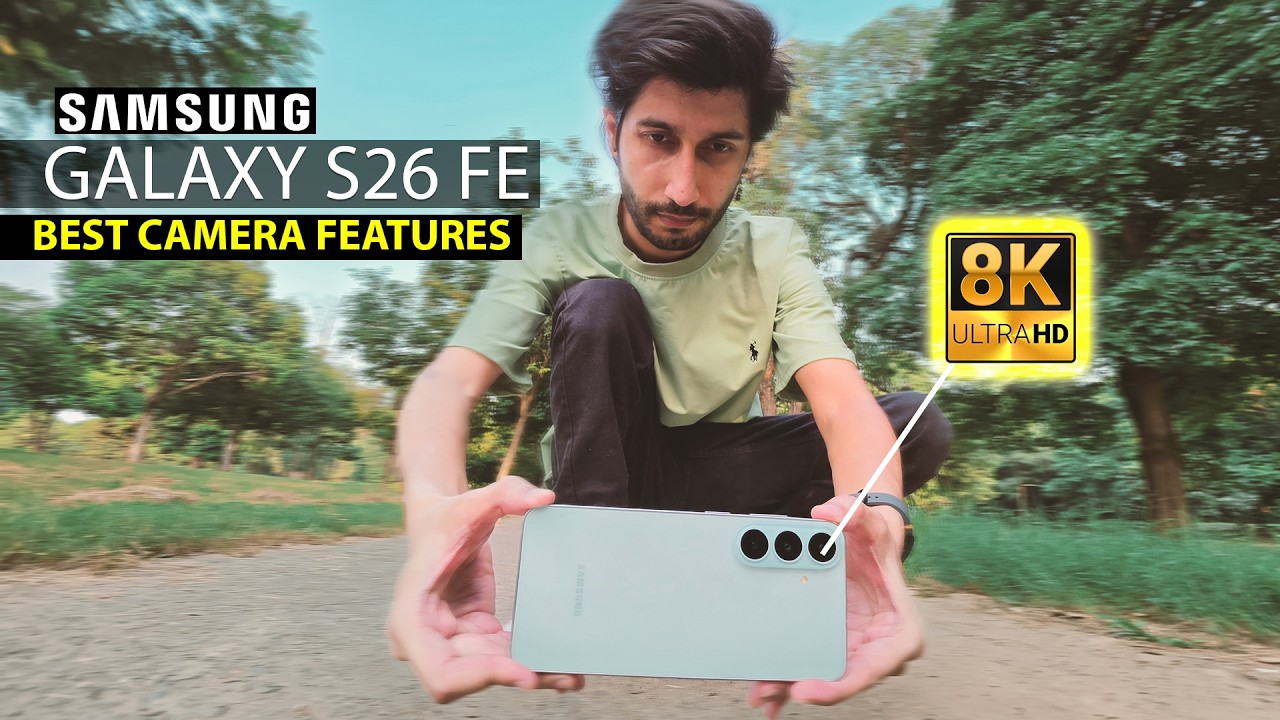 Samsung Galaxy S26 FE BEST CAMERA FEATURES | CINEMATIC VIDEO TEST | P J Cinematic Ideas