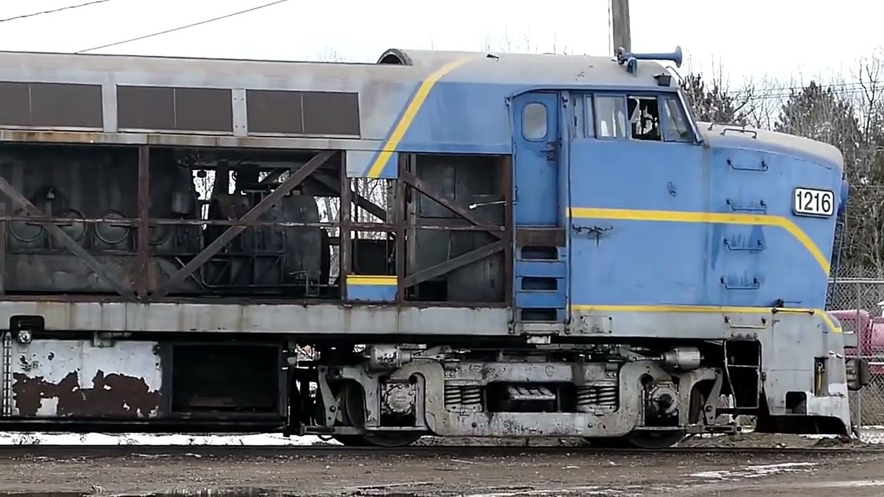 The Baldwin RF-16 “Sharknose” Secret Railroad Move To Wells, MI | Jason Asselin
