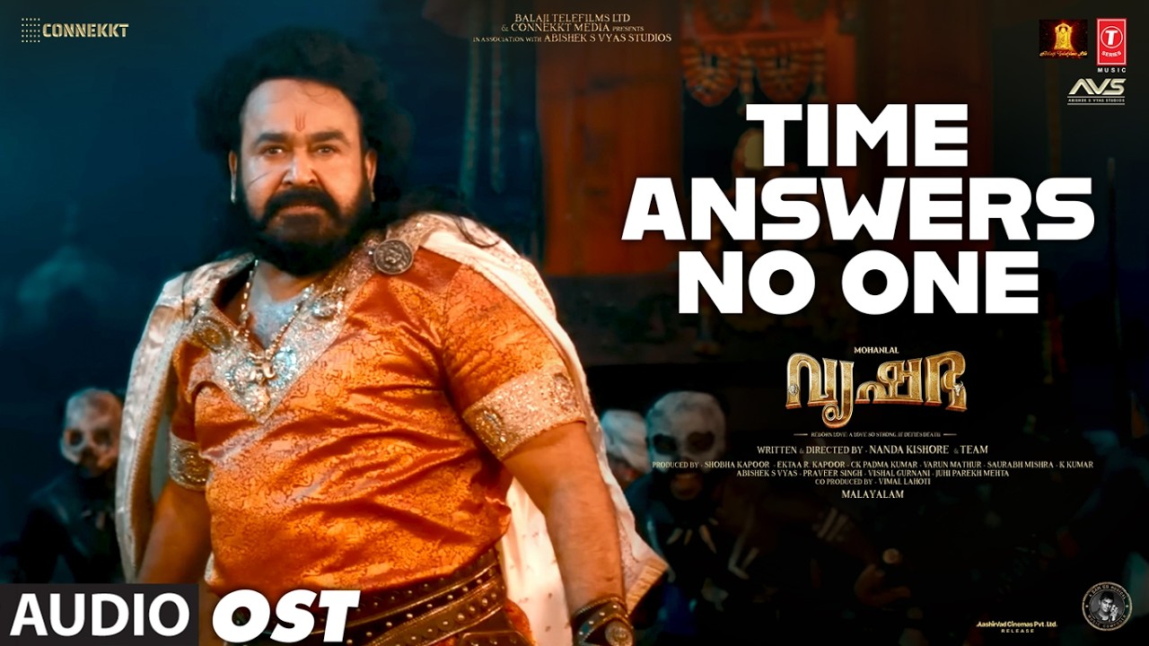 Time Answers No One OST | Vrusshabha | Mohanlal,Samarjit Lankesh | Sam Cs | Nandakishore