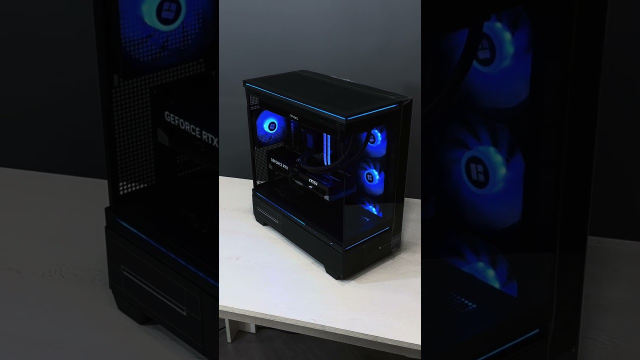 Yeni Stokda olan Thermalrightdan TL-M10 4FAN-C Keysinə 7800X3D və RTX 5070 Sistemi montaj etdik