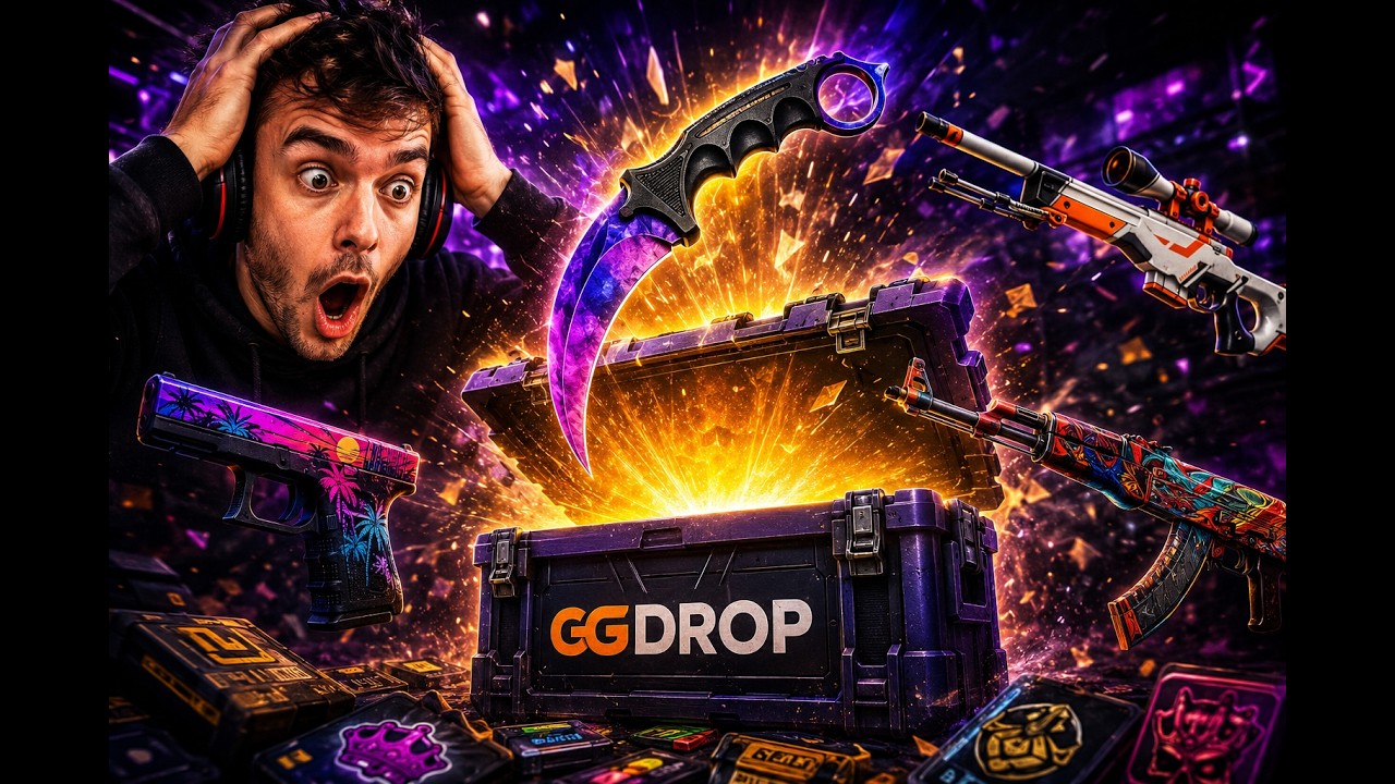 I Risked Everything for the Ultimate CS2 Upgrade... Upgrade with 10% promo? - GGDROP OPENING CASE