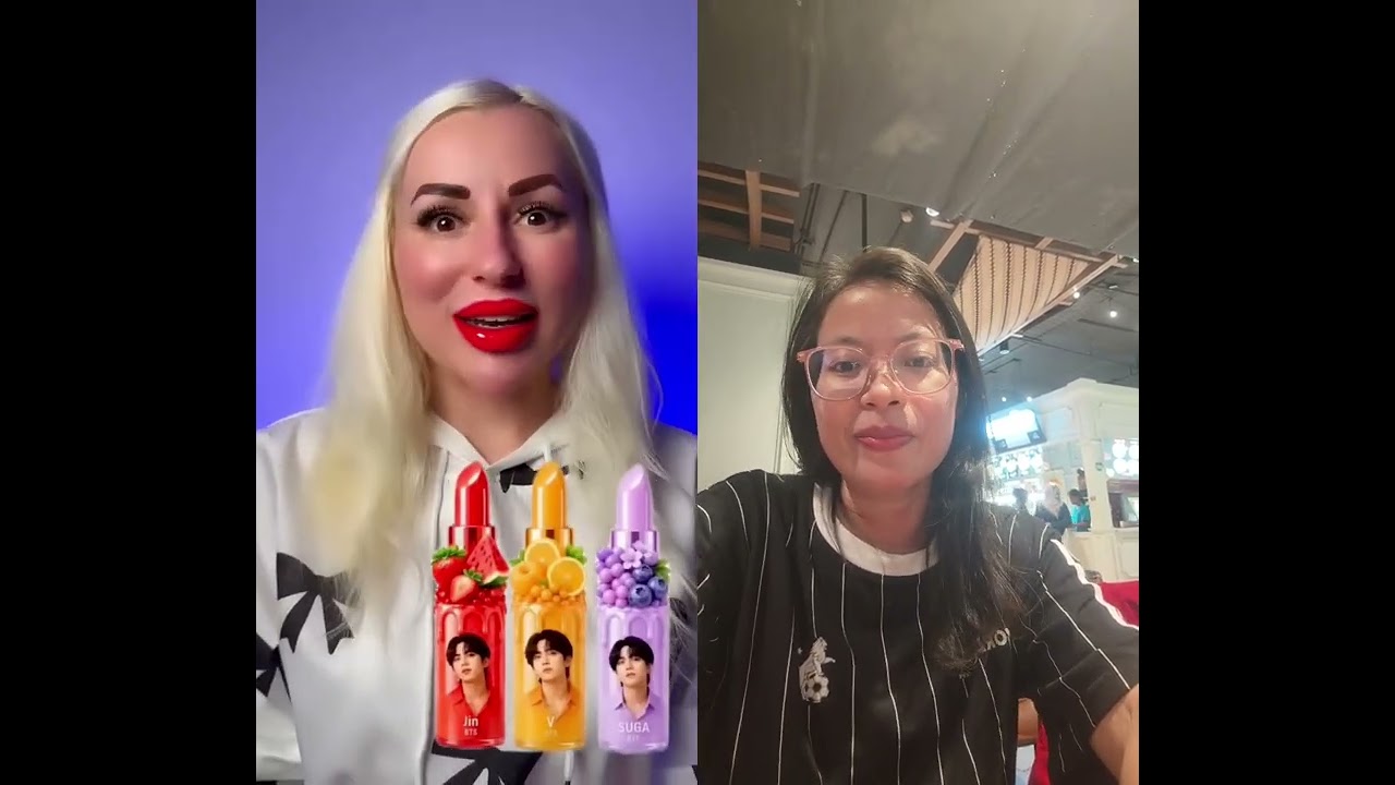 BTS Lipstick Color Check #shortsviral #lipstick #beauty #america