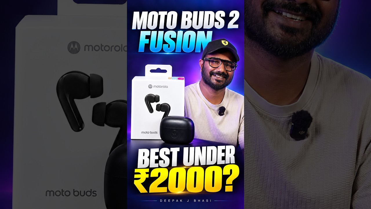 Moto Buds 2 Fusion Malayalam Quick Review by Deepak J Bhasi - Best Earbuds Under 2000? #shorts