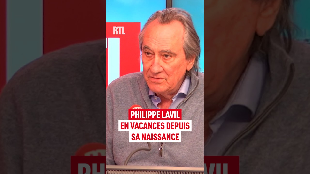 Philippe Lavil, en vacances depuis sa naissance