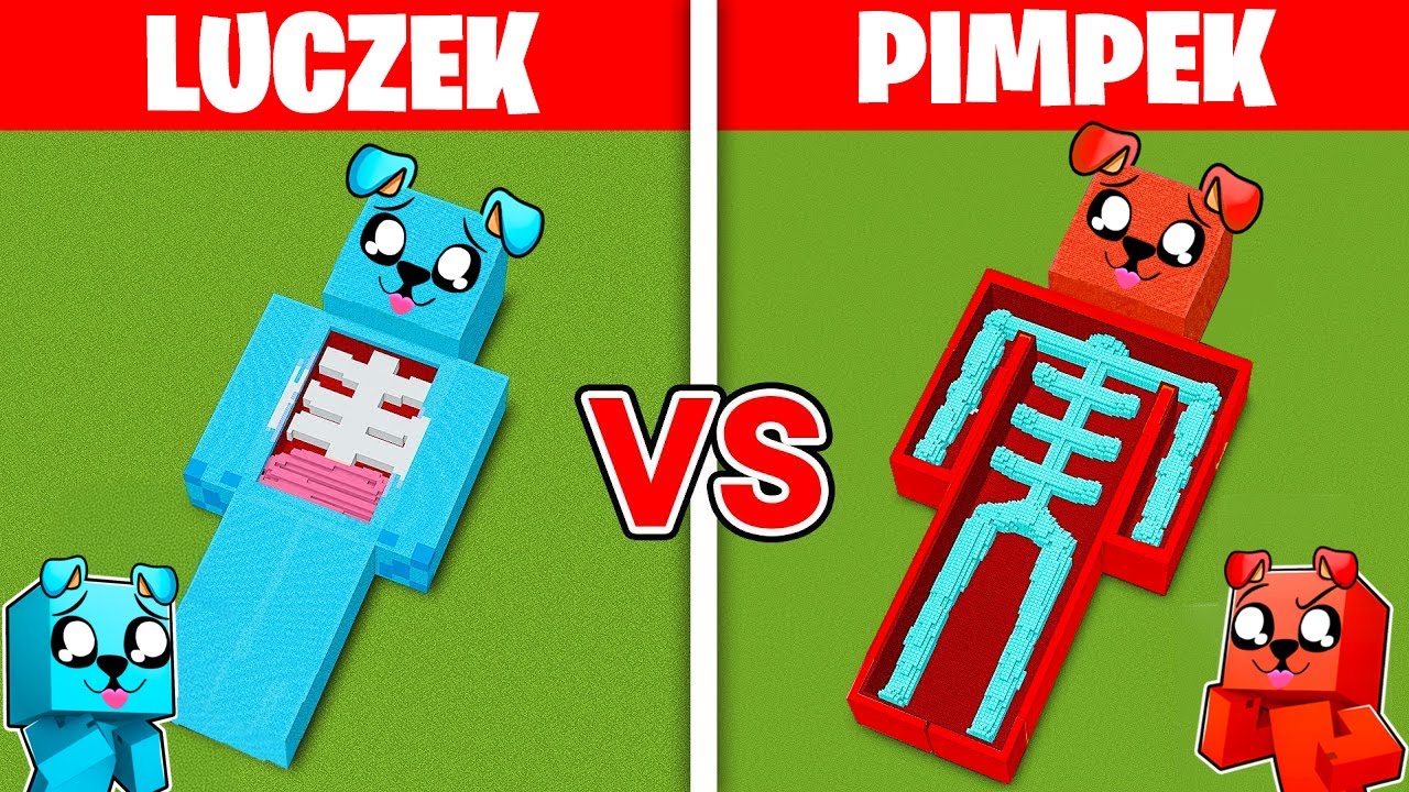 OPERACJA CIAŁA LUCZEK vs PIMPEK w Minecraft!